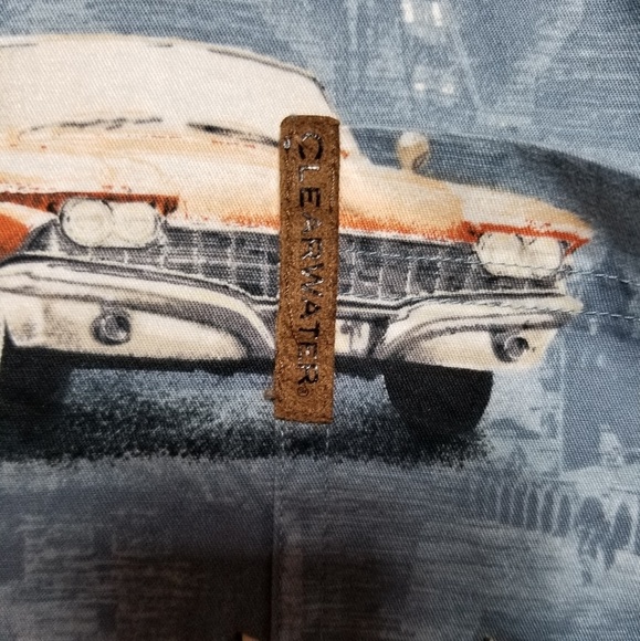 Clearwater Outfitters Men's Shirt Classic Cars - Picture 4 of 7